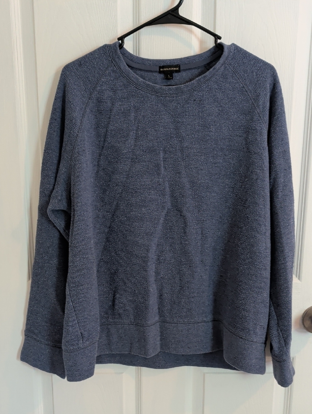 Banana Republic Textured Crewneck Sweatshirt